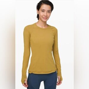 Lululemon Runderful Long Sleeve Size 10 
Grape Leaf